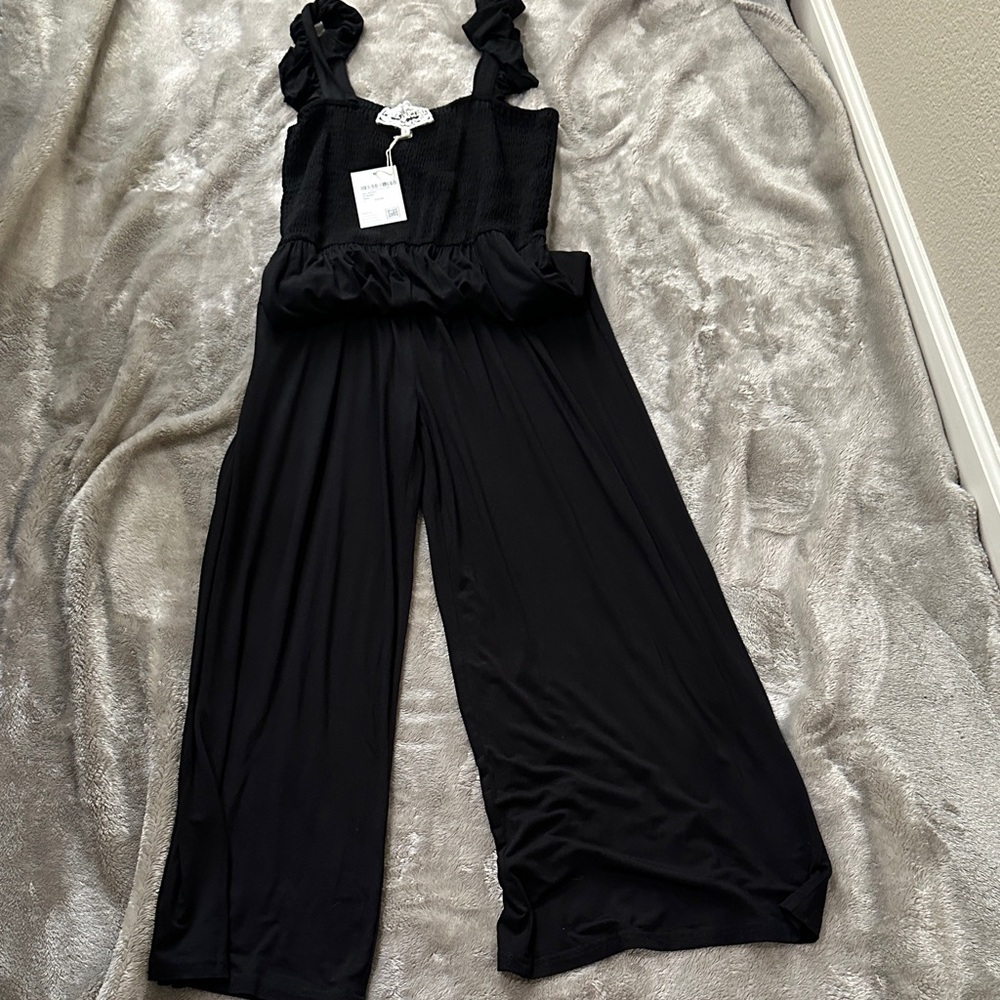 Pink Martini Black Jumpsuit - BRAND NEW